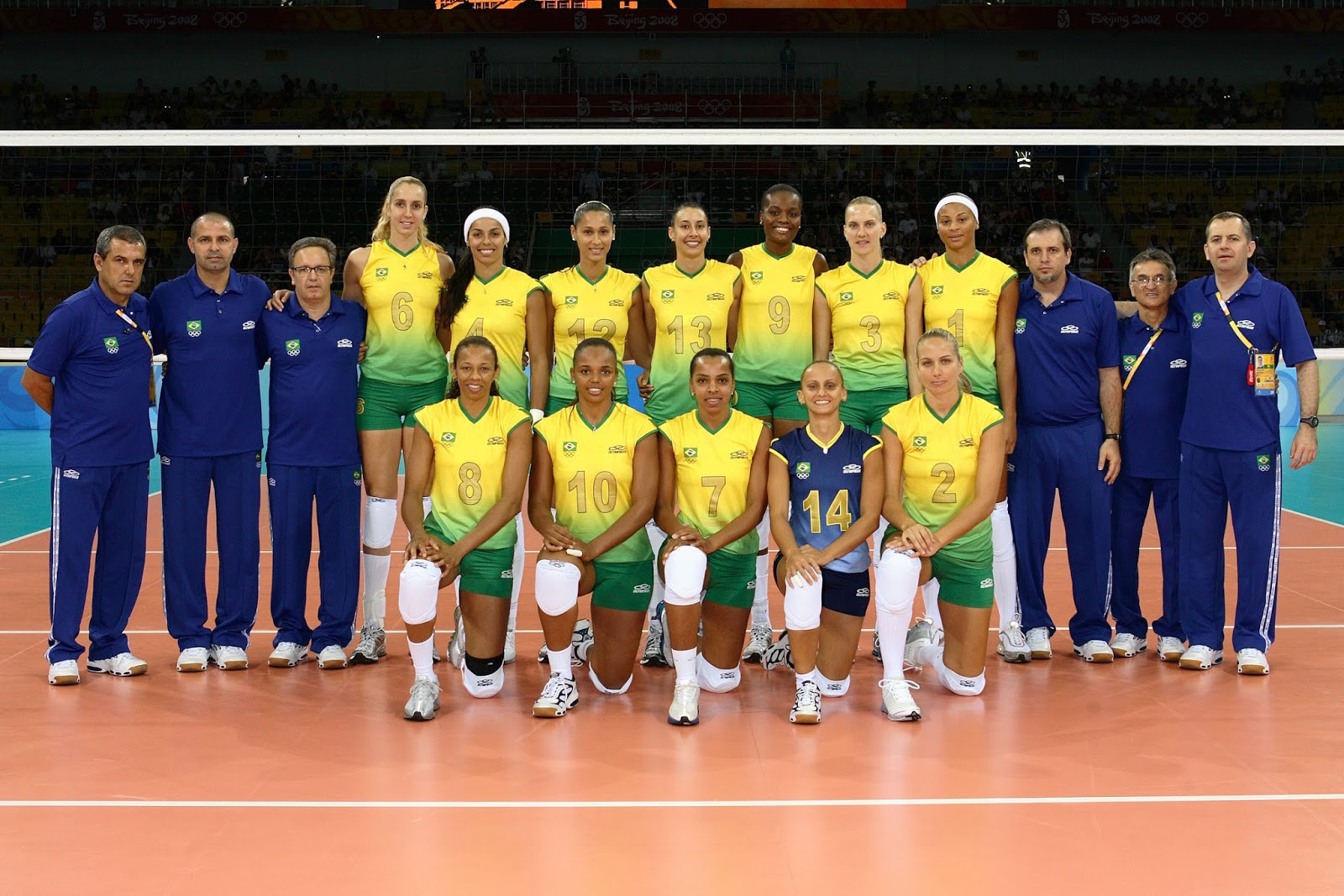Волейболистки сборной бразилии