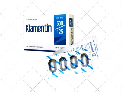 Thuốc kháng sinh Klamentin 500/125 mg Thuốc kháng sinh Klamentin 500/125 mg