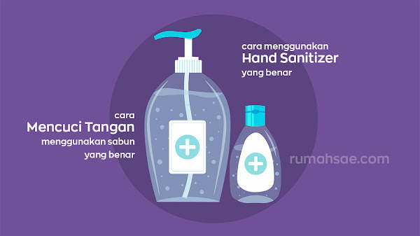 Cara Mencuci Tangan dan Menggunakan Hand Sanitizer yang Benar