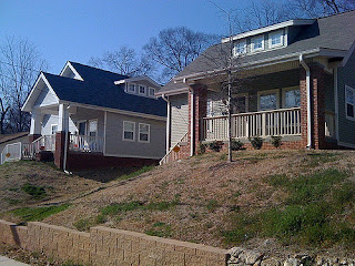 An image of two houses side by side 