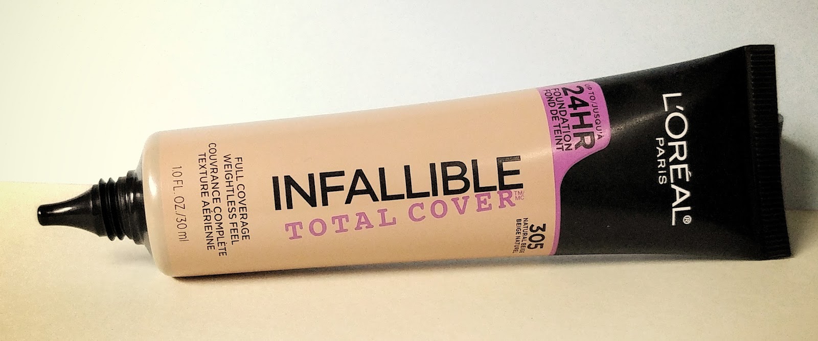 loreal infallible total cover 305