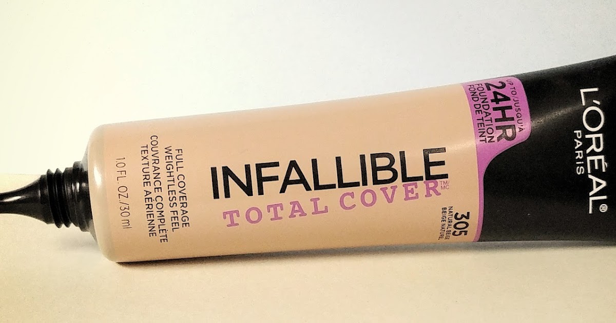 loreal infallible total cover 305