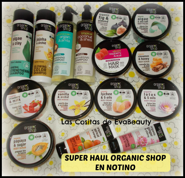 Compras/haul cosmetica natural organic shop notino low cost