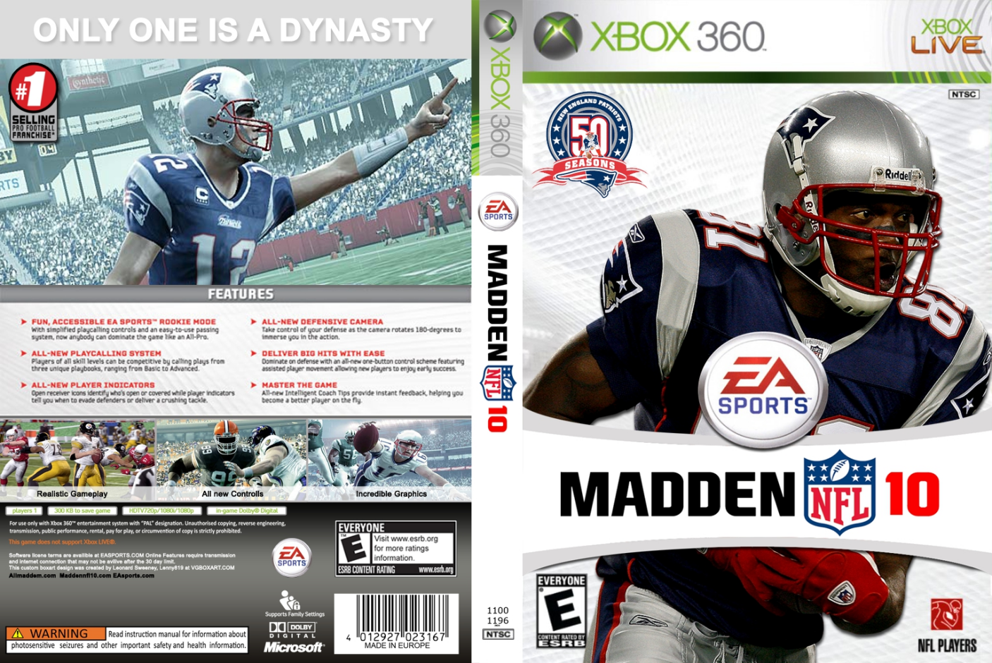 XBOX REALM XBOX 360 MADDEN NFL 10 RGH/JTAG