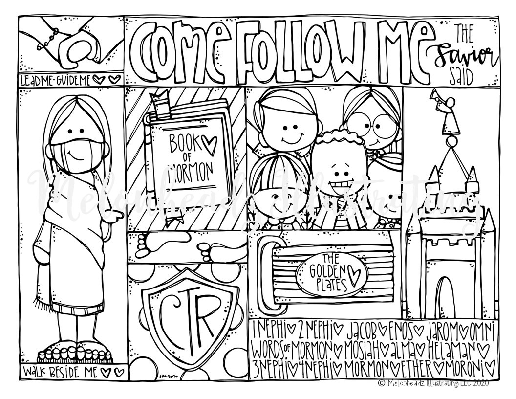 29 Come Follow Me Coloring Page CannaCecilie 29-come-follow-me-coloring-page-cannacecilie