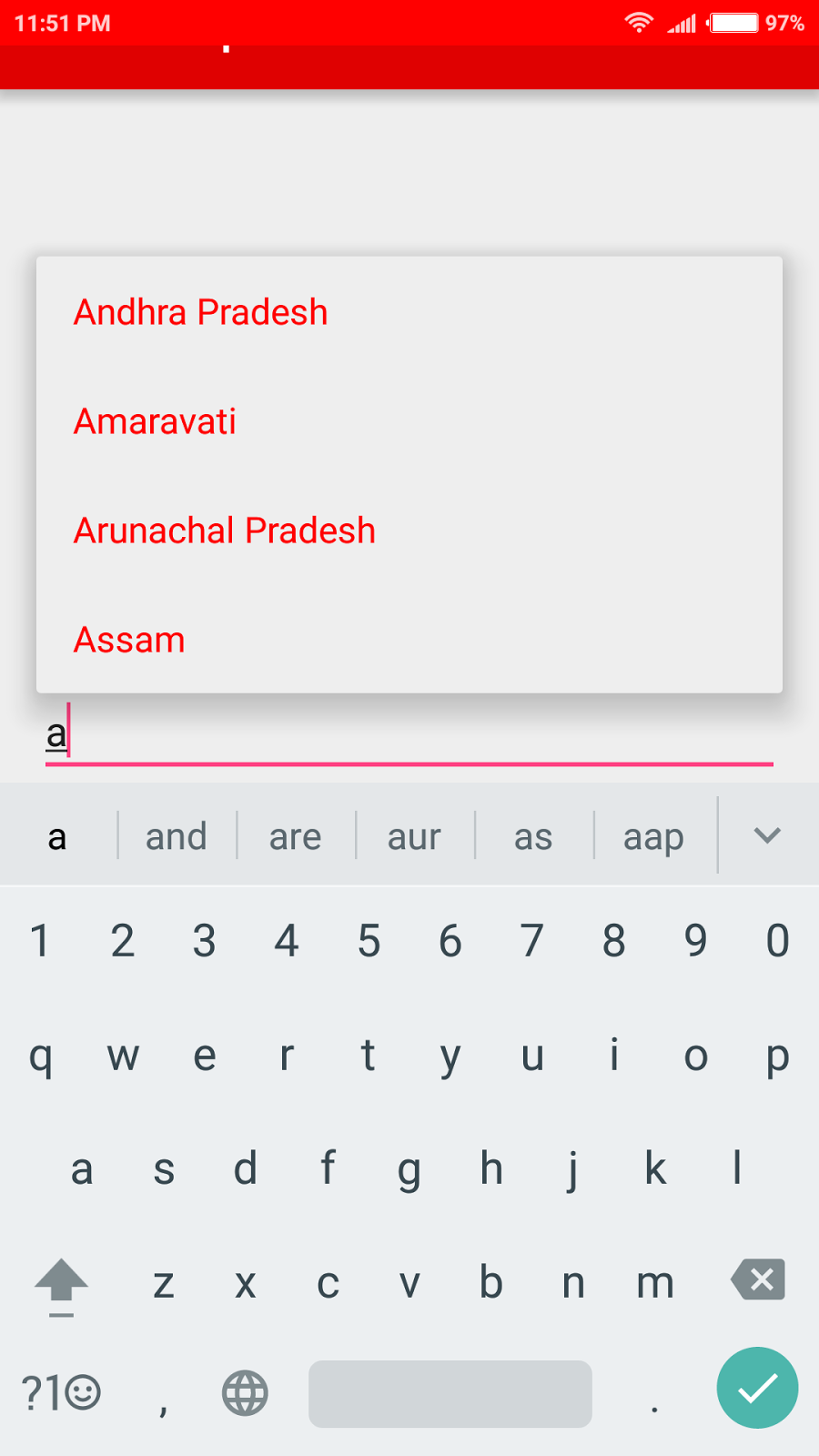 Android Tutorials example in Android Studio How