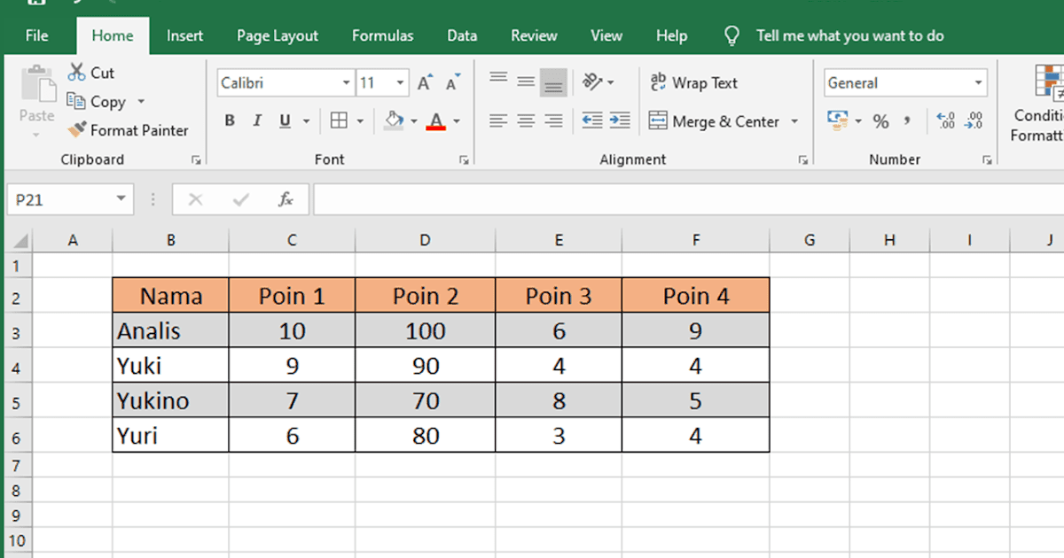 Cara Memindahkan Data Excel Ke Word