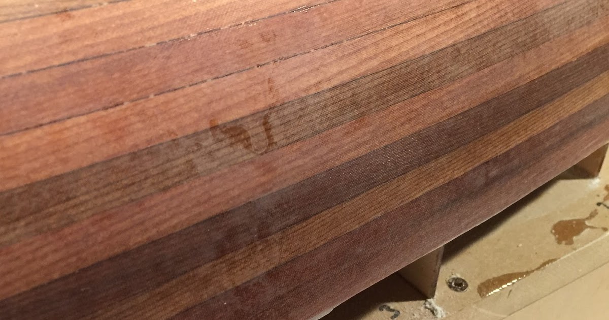 First Coat Sanded. Second Coat of Epoxy Added.