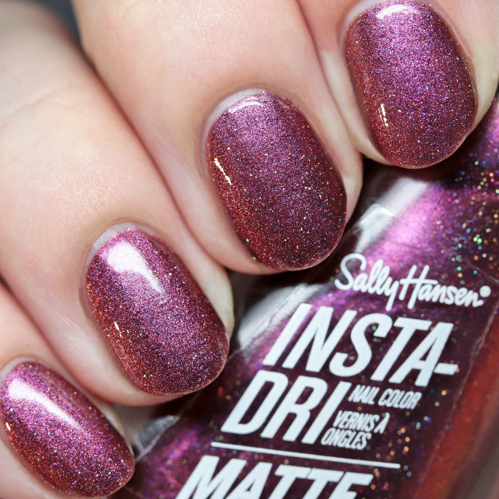 The Polished Hippy Sally Hansen InstaDri Matte Collection Swatches