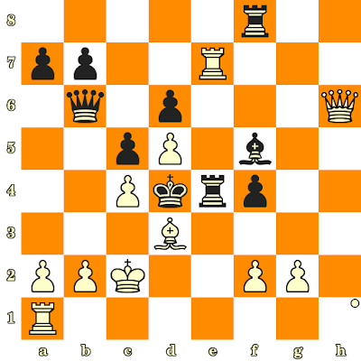 Les Blancs jouent et matent en 3 coups - Robert Wade vs MR Myant, Bognor Regis, 1965