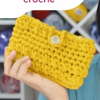 Mini Cartera a Crochet Mini Cartera a Crochet