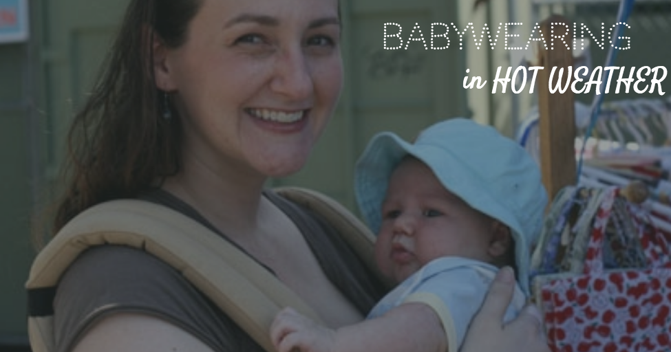 babywearing in hot weather