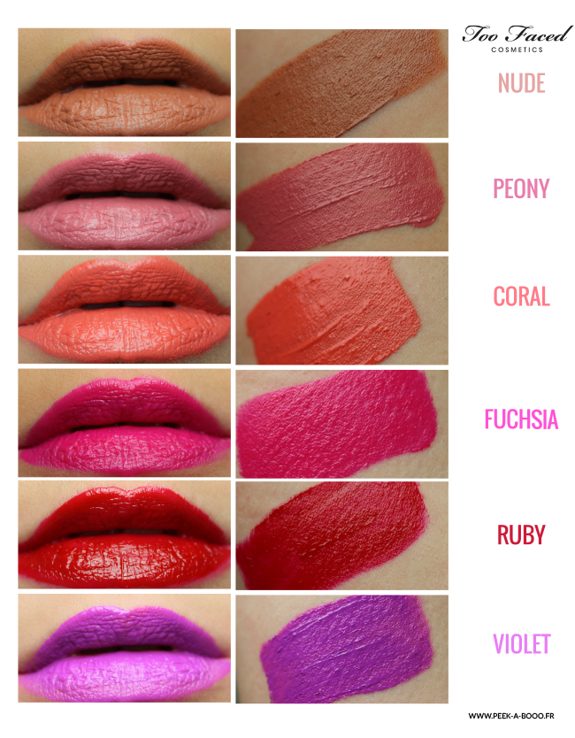 too faced melted liquified long wear lipstick