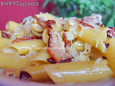 Paste alla carbonara reteta