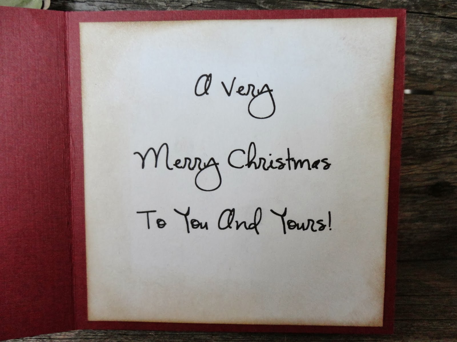 Out In The Craft Shed: Heartfelt Christmas