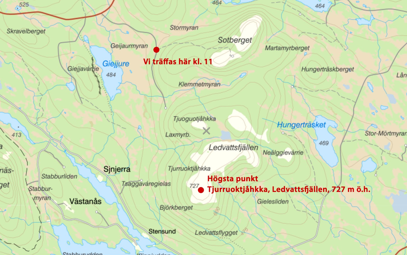 Top of Arvidsjaur : Häng med till Rävaberget 714 m ö.h. 24/7 och