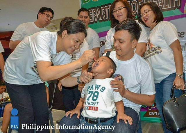 Dra. Silva leads the Measles-Rubella and OPV immunization campaign