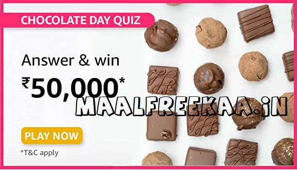 Amazon Chocolate Day Quiz Answer World Chocolate Day Contest Answer