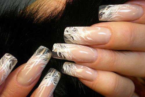 1. Cute French Tip Nail Designs - wide 2