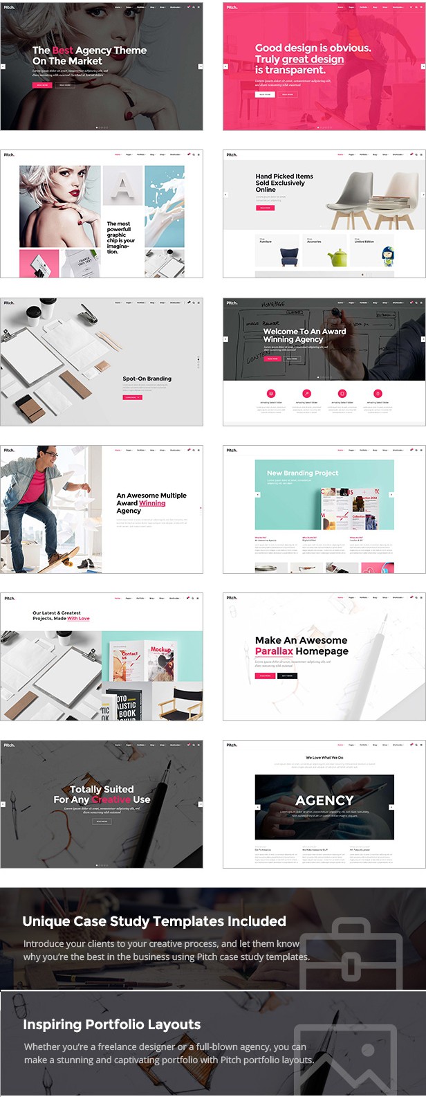 WordPress theme for Freelancers and Agencies