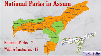 National Parks in Assam 2021 for APSC