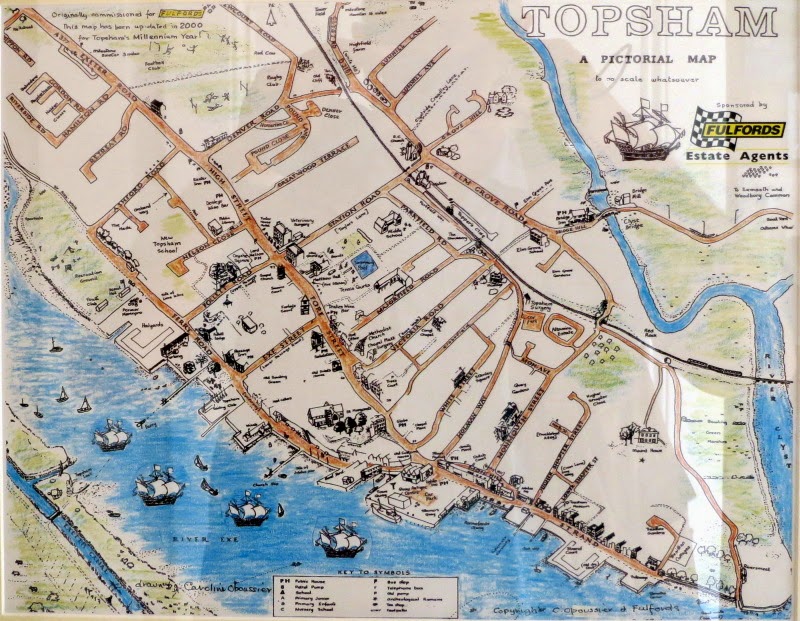 JSBlog Journal of a Southern Bookreader Mapping Topsham