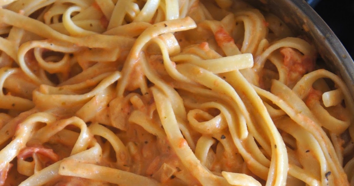 Savory Sweet and Satisfying Pasta with Marinara Cream Sauce