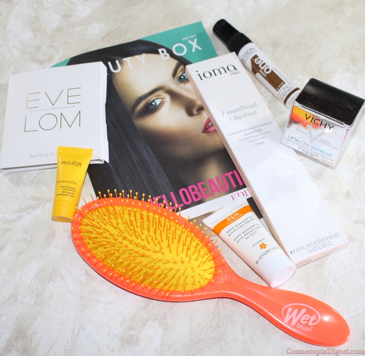 Here are the contents of the May 2016 LookFantastic Beauty Box.