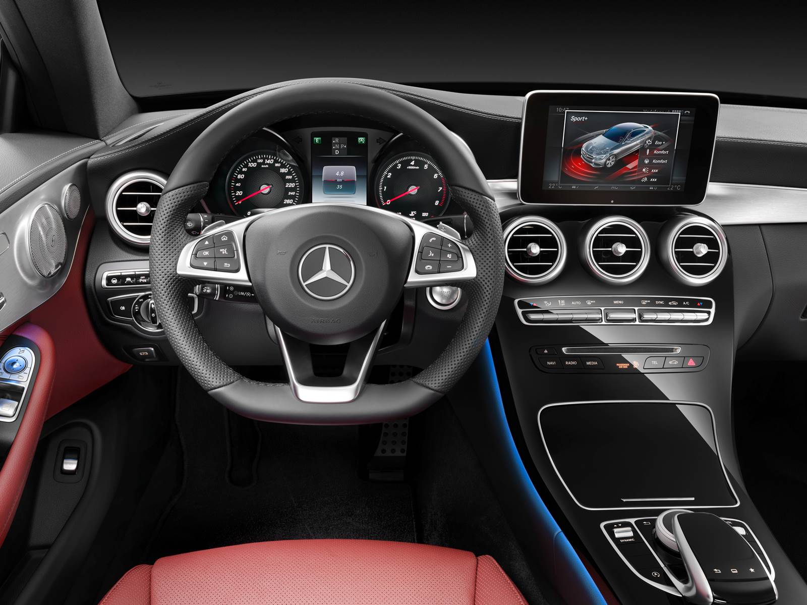 MercedesBenz Classe C Coupé chega ao Brasil em 2016