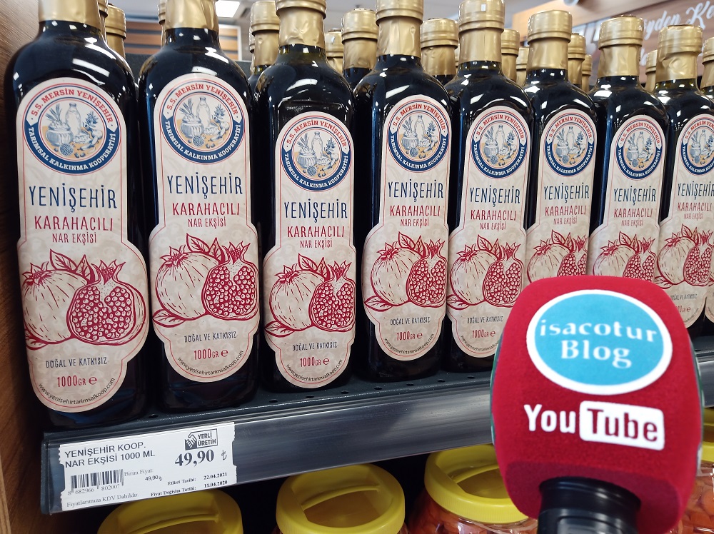 Başkent Market Kızılay Yenişehir Tarımsal Kalkınma Kooperatifi Nar Ekşisi