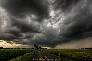 Wetterfotografie Regenzelle Gewitterzelle Nikon