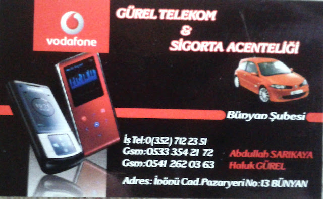 gurel telekom sigorta acenteligi bunyan