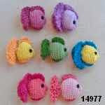 patron gratis pez amigurumi, free pattern amigurumi fish