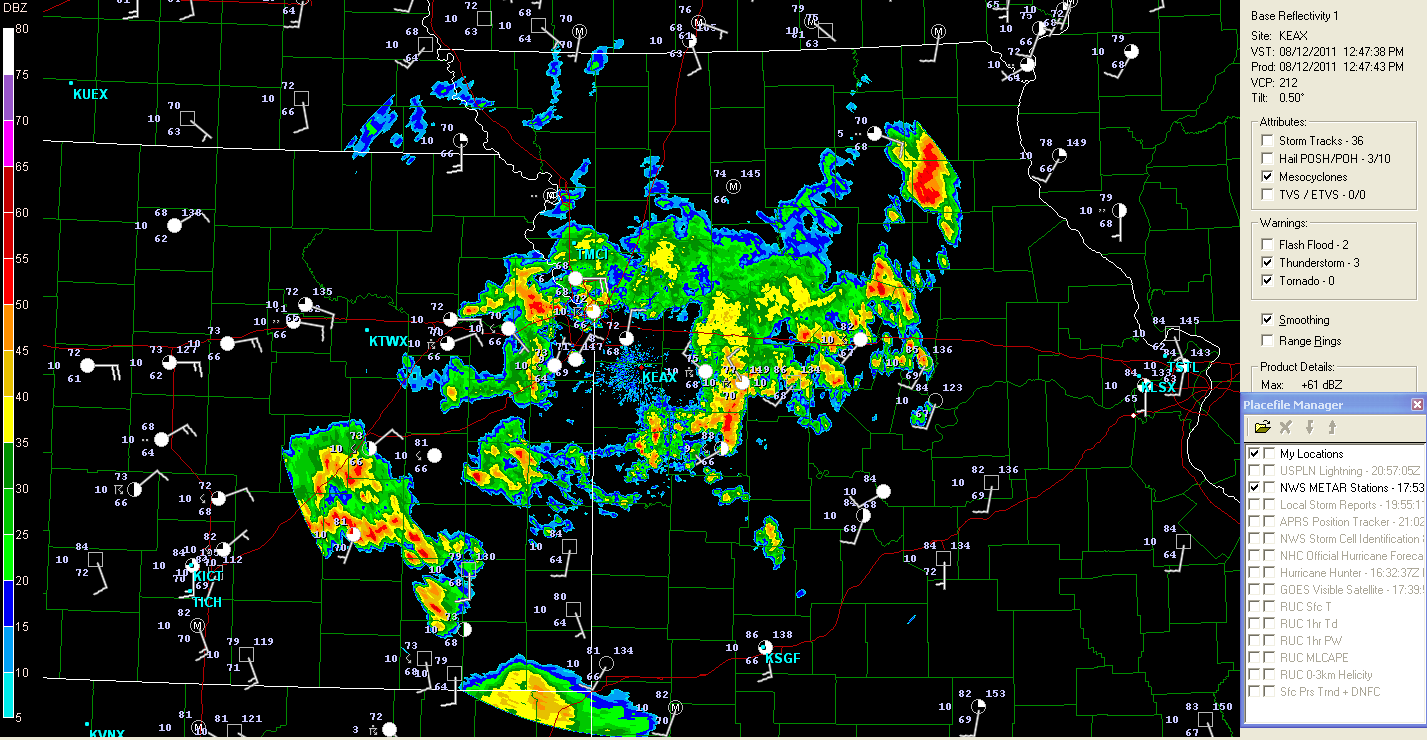 The Original Weather Blog Severe Weather Update Kansas / Missouri