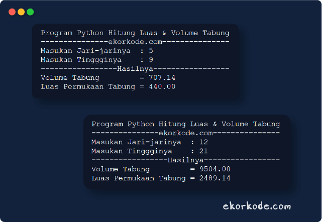 Program Python Program Menghitung Volume Dan Luas Kubus Mobile Legends ...