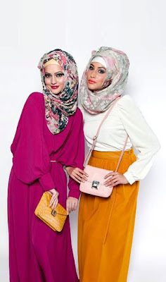 fashion show busana muslim di amerika