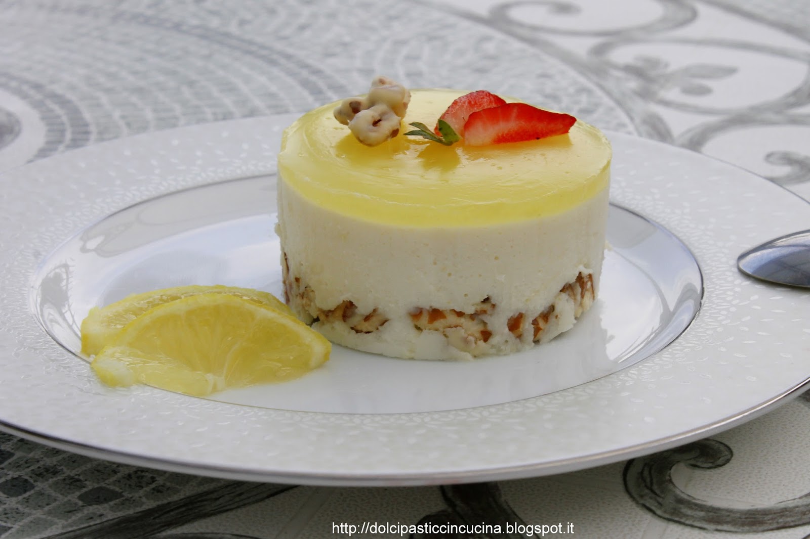 Cheesecake Senza Cottura Al Limone E Cioccolato Bianco Per Un Freschissimo Dessert