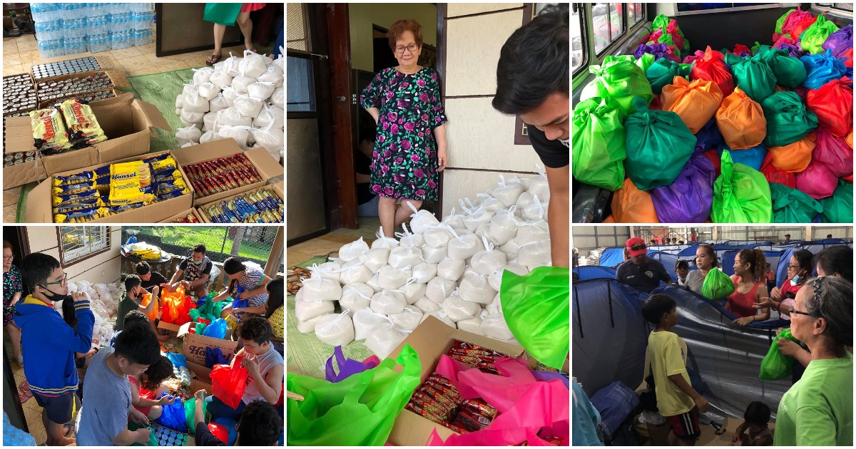 Instead of grand 75th birthday party, Nanay Belen chooses to buy relief goods