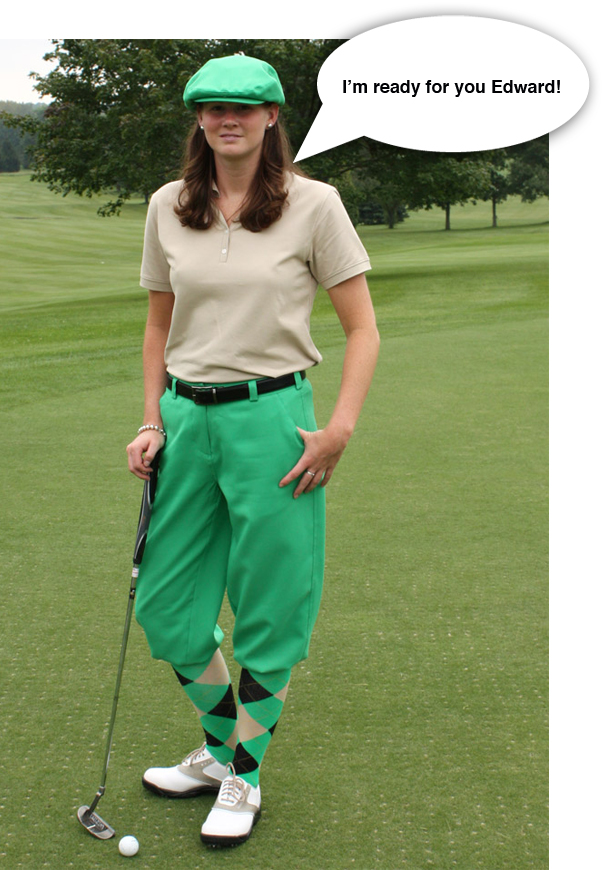 KUNG FU FOR BUNNIES: Golf Fashion