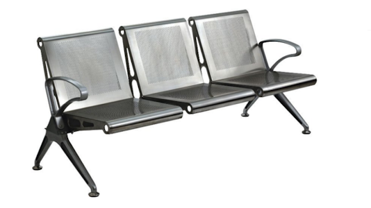 MS Public Seating Chair with Powder Coated