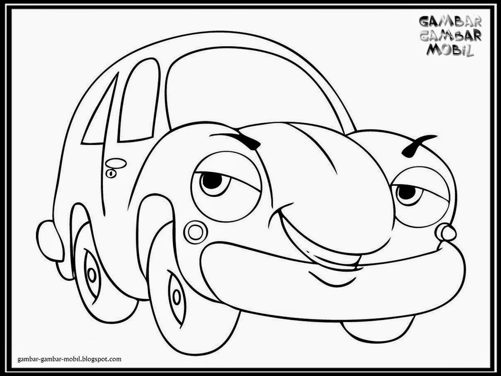 Sketsa Gambar Mewarnai Mobil Download Sketsa Gambar Mewarnai Mobil ...