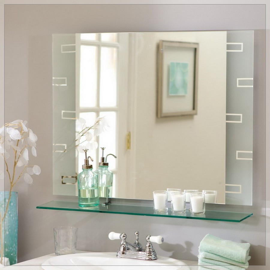 home design ideas bathroom mirror decor ideas