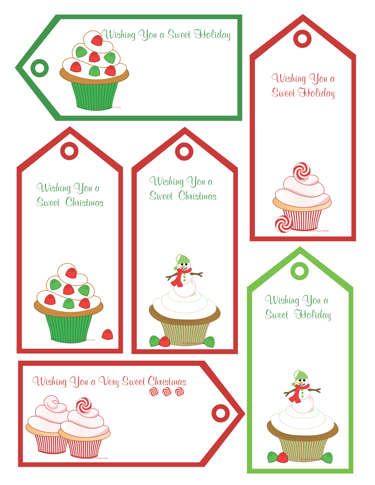 FREE Christmas Printables Gift Tags Homemade Gift Ideas Lindsay 