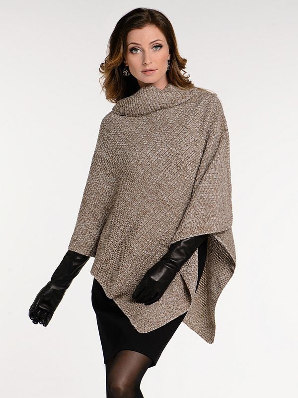 Cómo usar una capa o un poncho - ideas elegantes