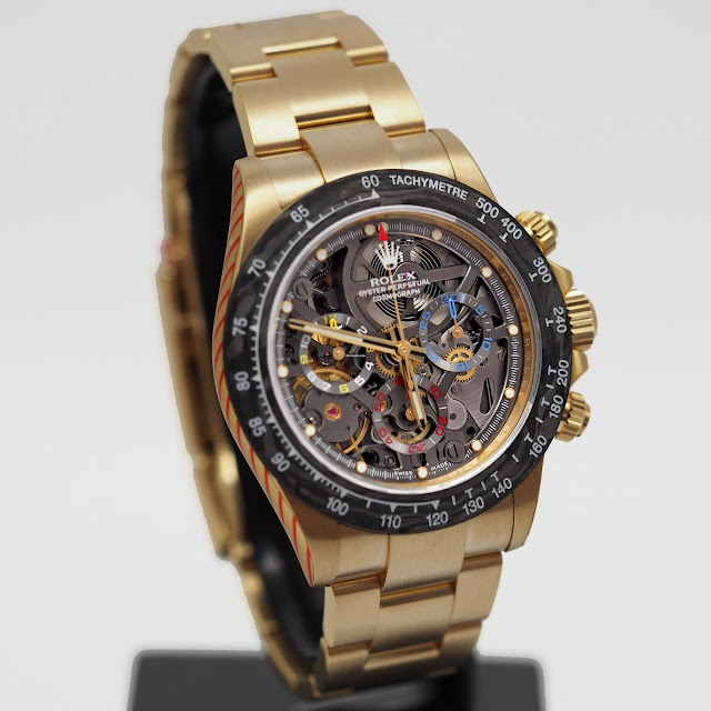 Solid Gold SkeletonDial Rolex Daytona Rob's Rolex Chronicle