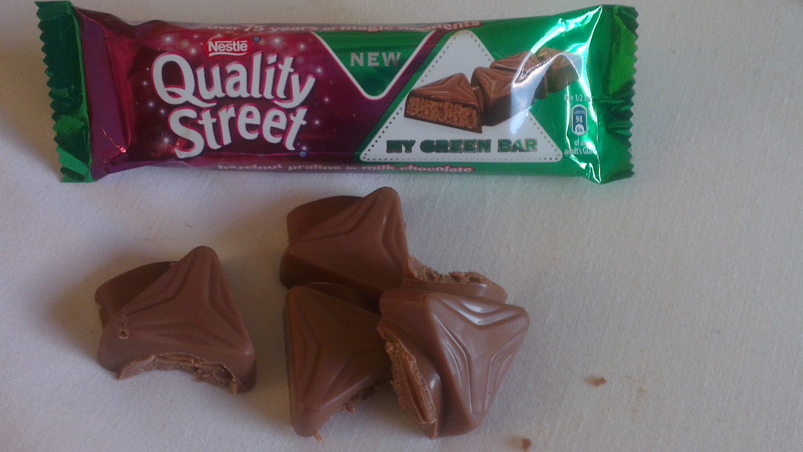 Nestlé Quality Street My Green Triangle Bar