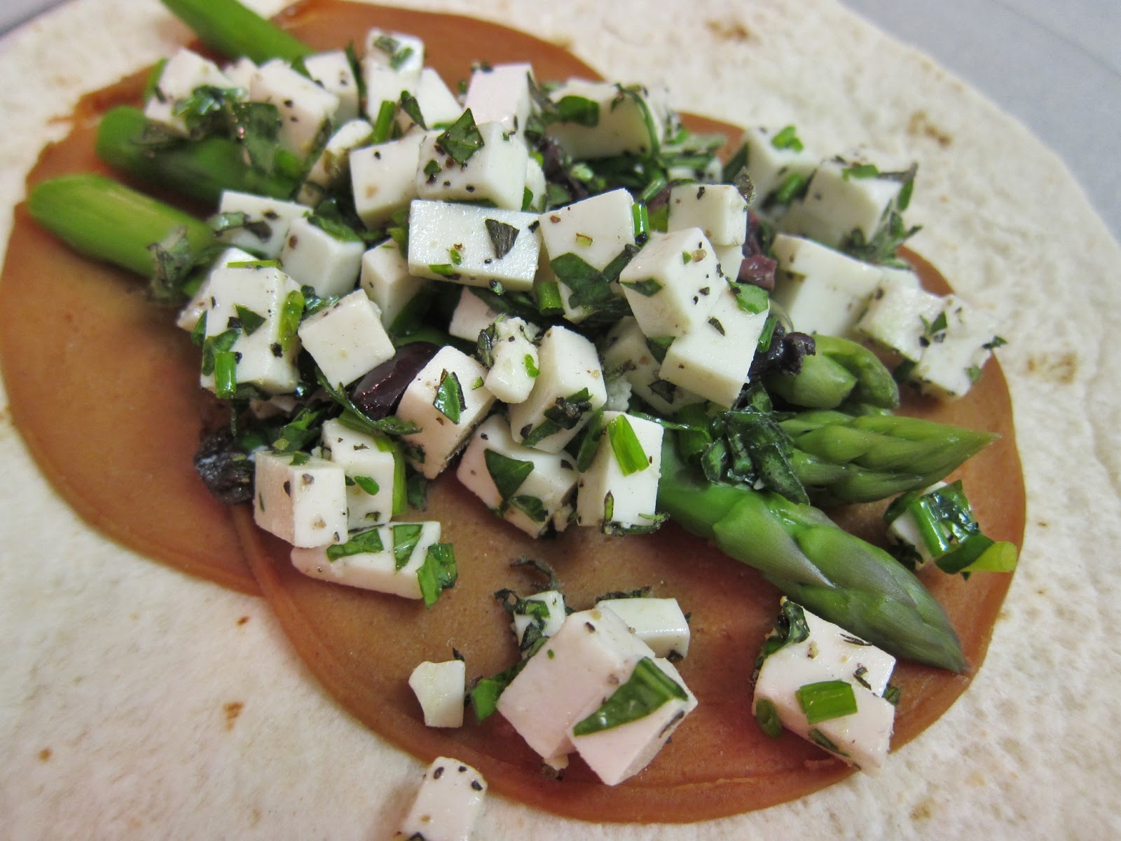 The Vegan Chronicle HerbMarinated Mozzarella Wraps