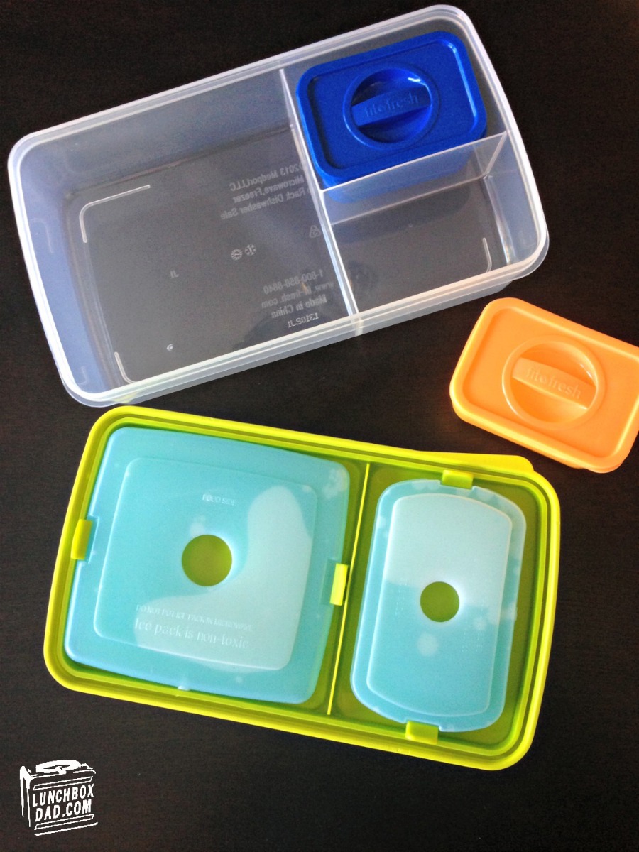 Fit and Fresh Bento Box with Ice Packs, 3 pc - Harris Teeter