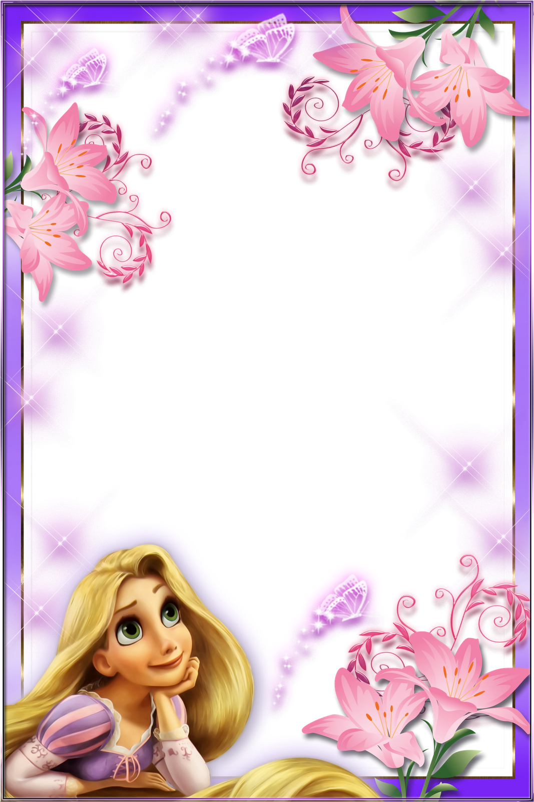 Frames PNG princesas disney #7 | Imagens para photoshop