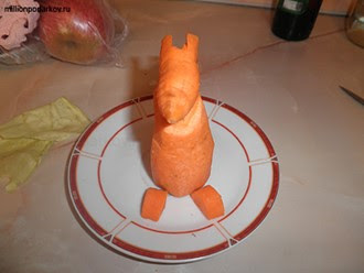 Морковная лисичка